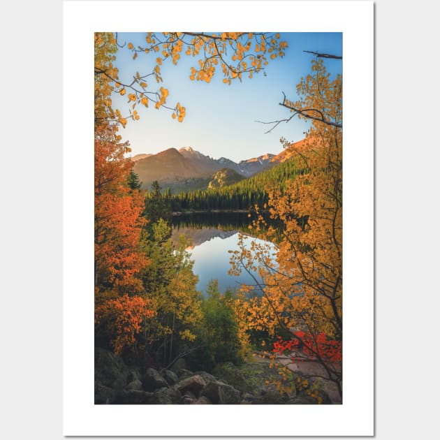 Rocky Mountain Sunrise Wall Art by ElevatedCT